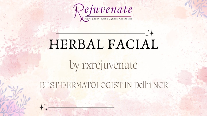 herbal facial n.w