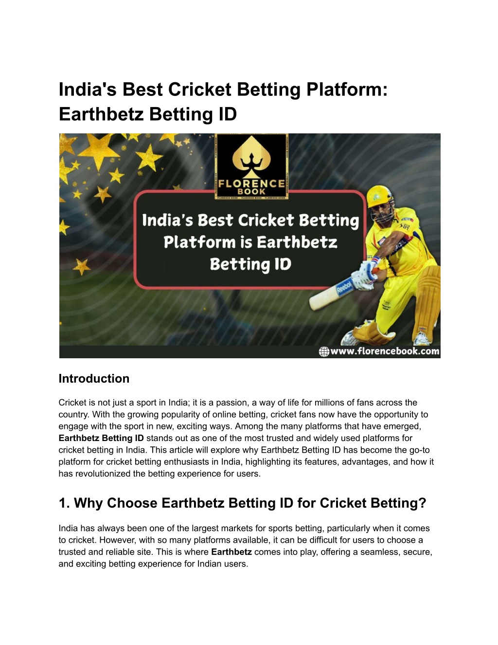 india s best cricket betting platform earthbetz l.w