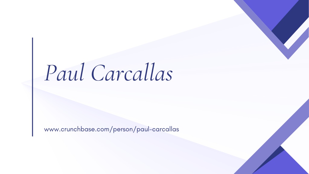 paul carcallas l.w