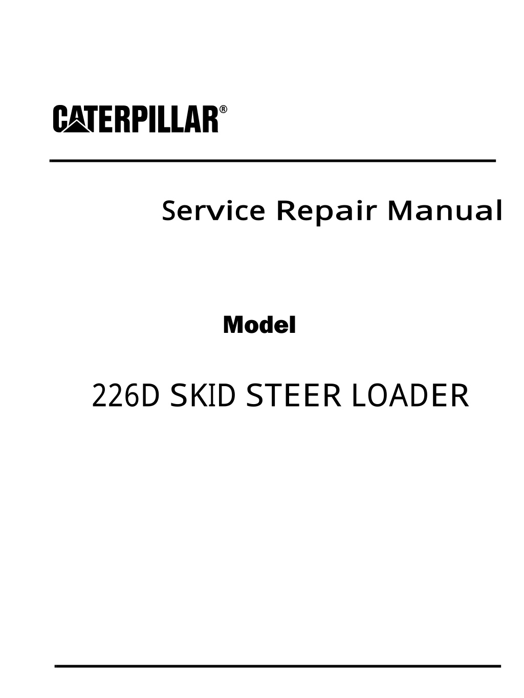 service repair manual l.w