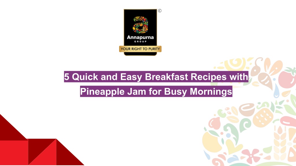 5 quick and easy breakfast recipes with pineapple l.w