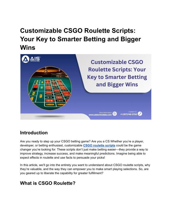 customizable csgo roulette scripts your n.w
