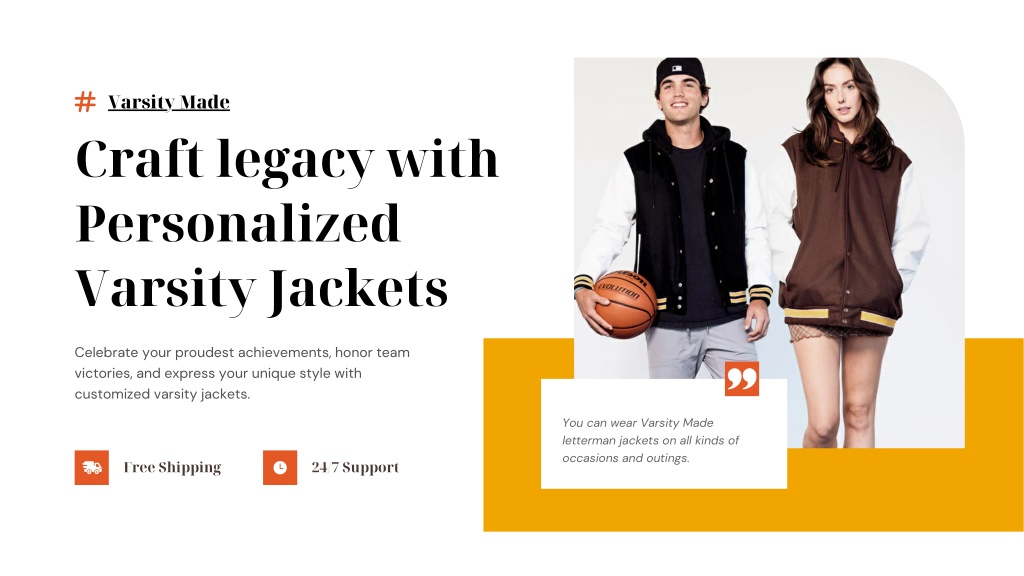 varsity made craft legacy with personalized l.w