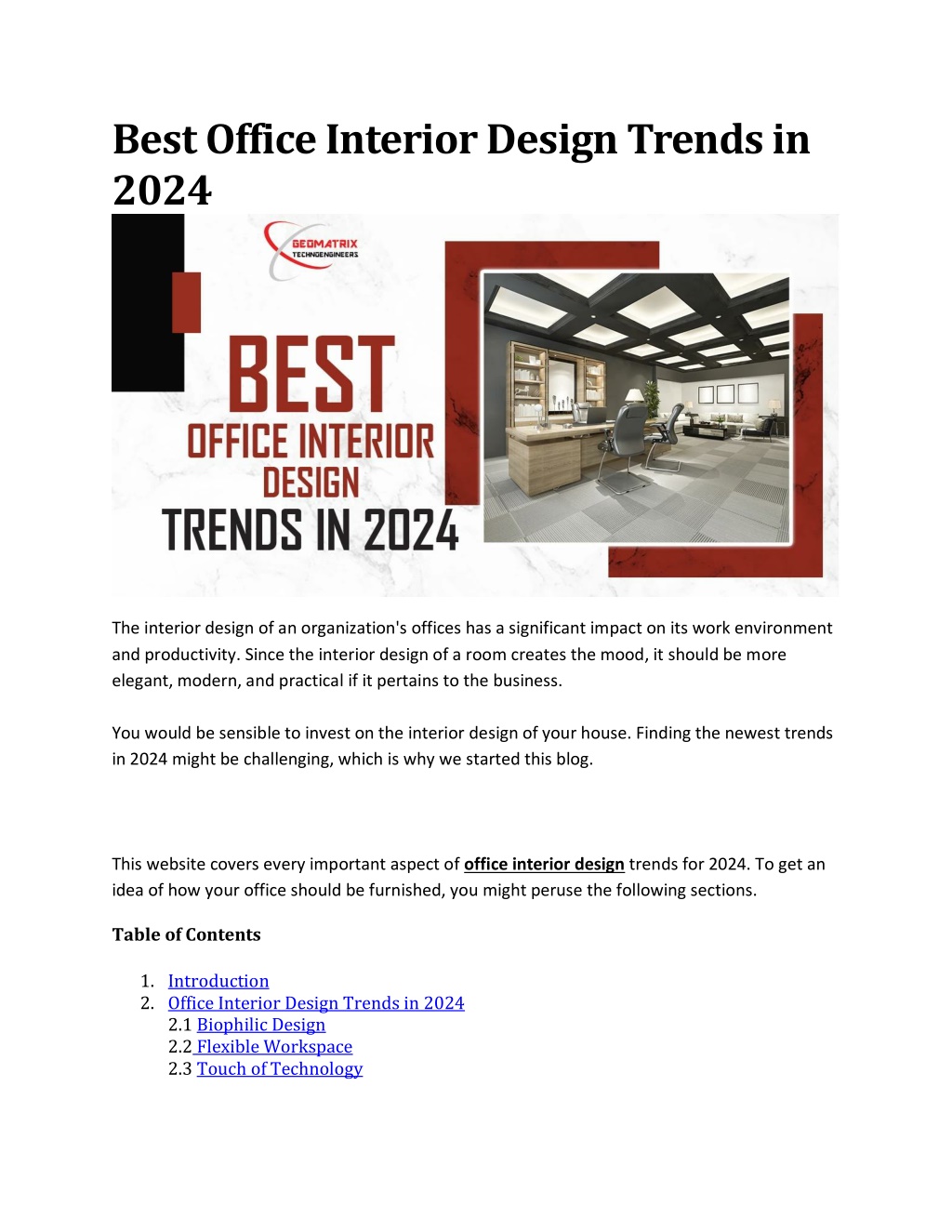 best office interior design trends in 2024 l.w