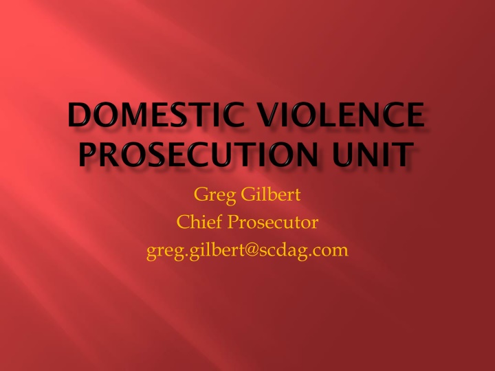 Addressing Domestic Violence: A Closer Look at Prosecution and Impact