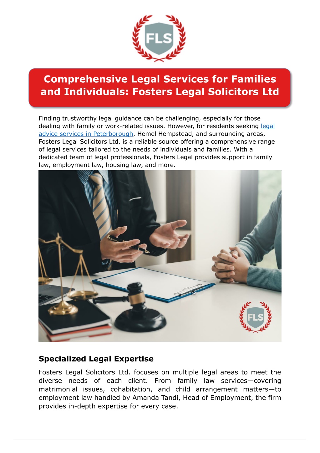 comprehensive legal services for families l.w