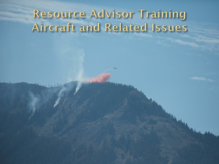Fire Suppression Delivery Platforms and Materials Overview