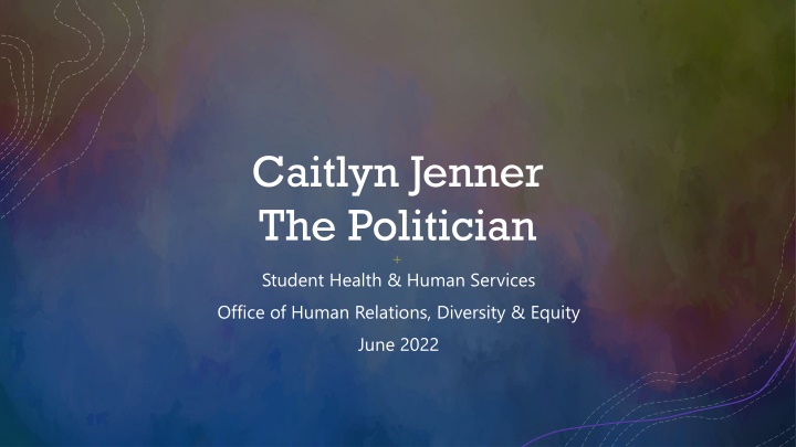 Caitlyn Jenner: From Reality TV Star to Political Contender
