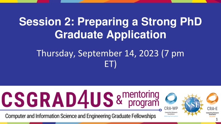Tips for Building a Strong PhD Graduate Application