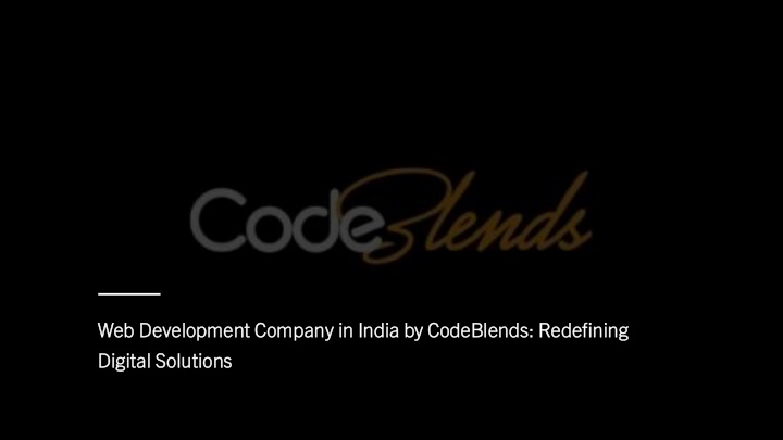 web development company in india n.w