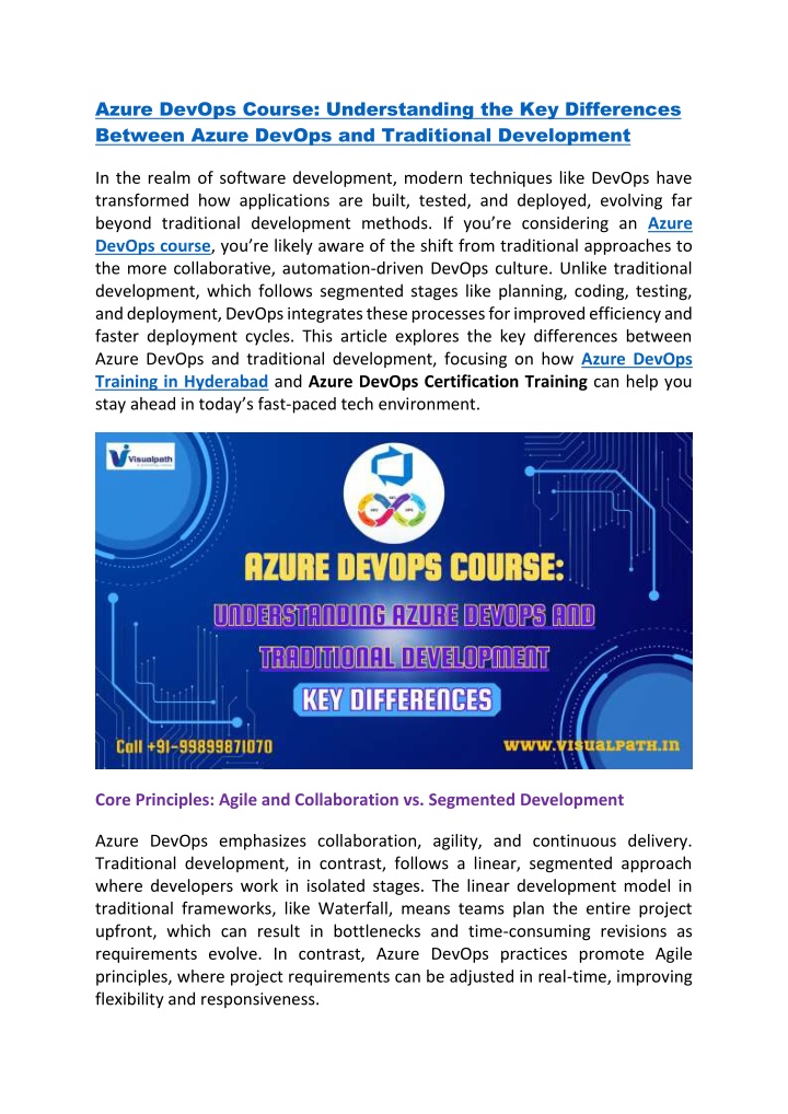 azure devops course understanding n.w