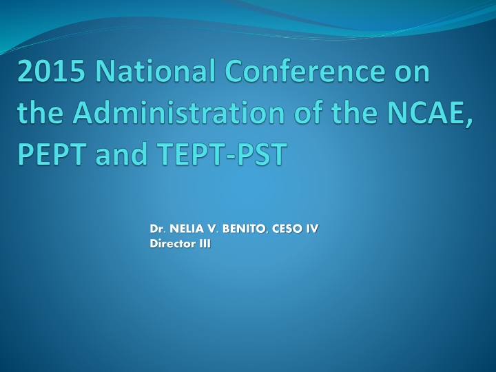 The NCAE: National Career Assessment Examination