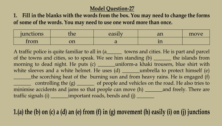 Language Learning Exercises Collection