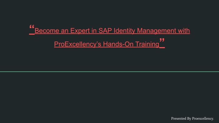 become an expert in sap identity management with n.w