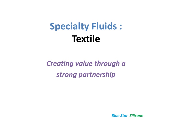 Innovative Fluid Solutions for Textile and Leather Finishing