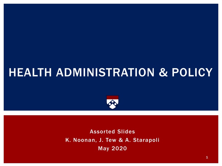 Overview of Public Policy and Government Structure