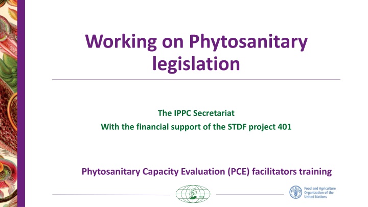 Importance of Legislation in Plant Protection Efforts