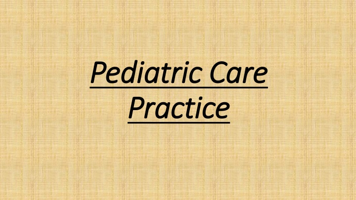 Pediatric Care and Head Lice Management Guide