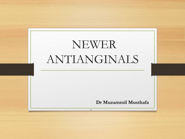 Newer Antianginals and Cardiomyocyte Metabolism