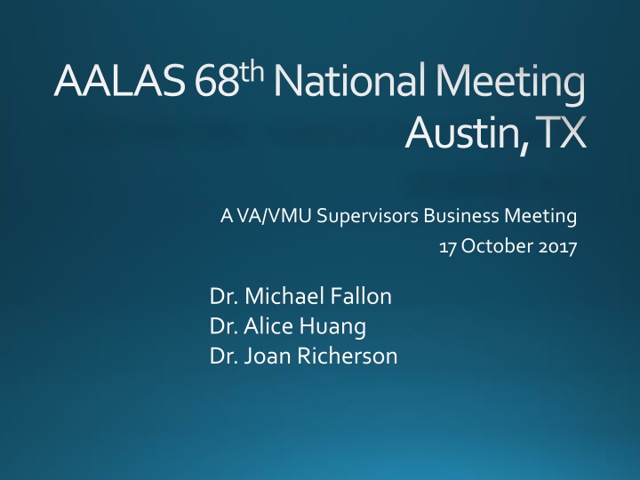 Insights from AALAS 68th National Meeting Business Session