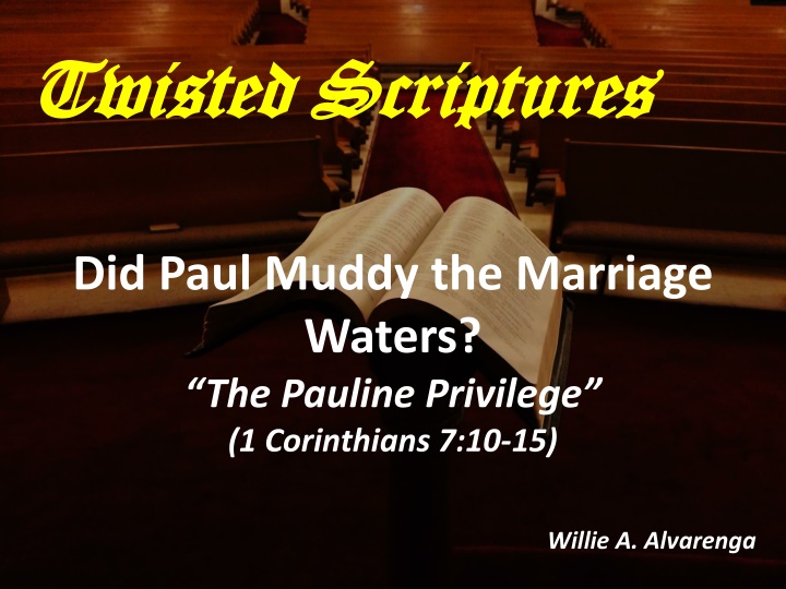 God's Design for Marriage and Remarriage