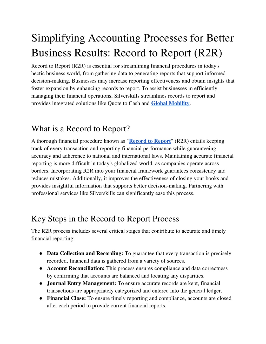 simplifying accounting processes for better l.w