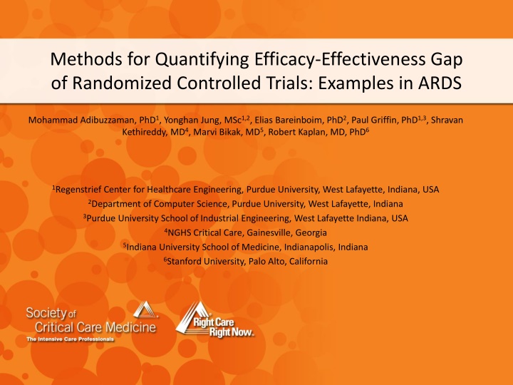 Methods for Quantifying Efficacy-Effectiveness Gap in Randomized Controlled Trials