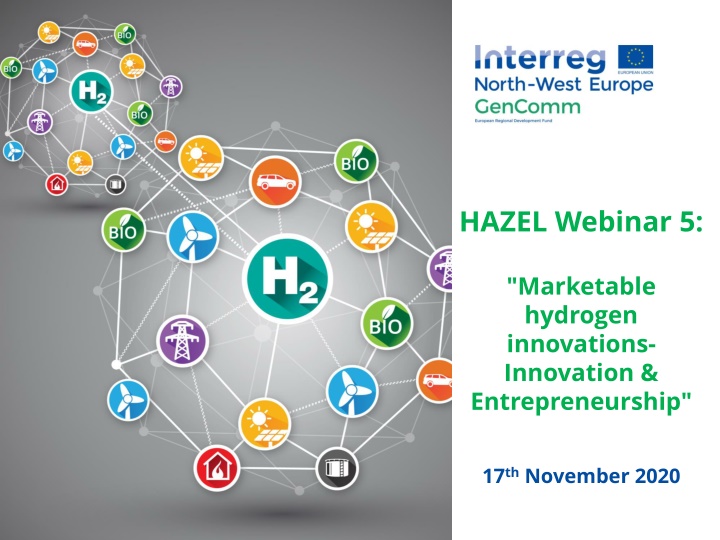 HAZEL Webinar #5: Marketable Hydrogen Innovations in Innovation & Entrepreneurship