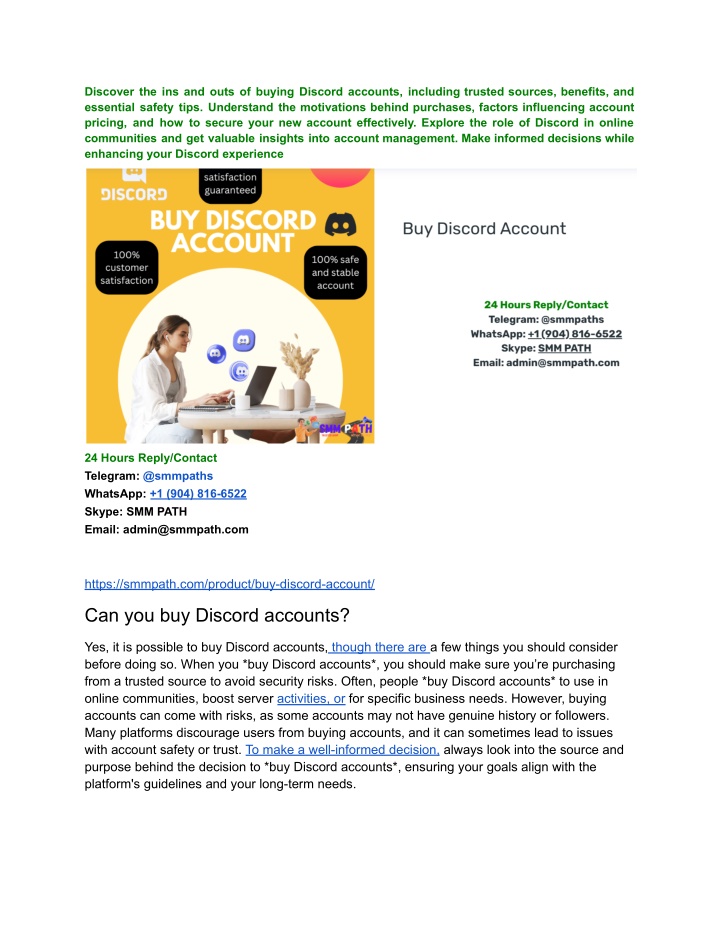 discover the ins and outs of buying discord n.w