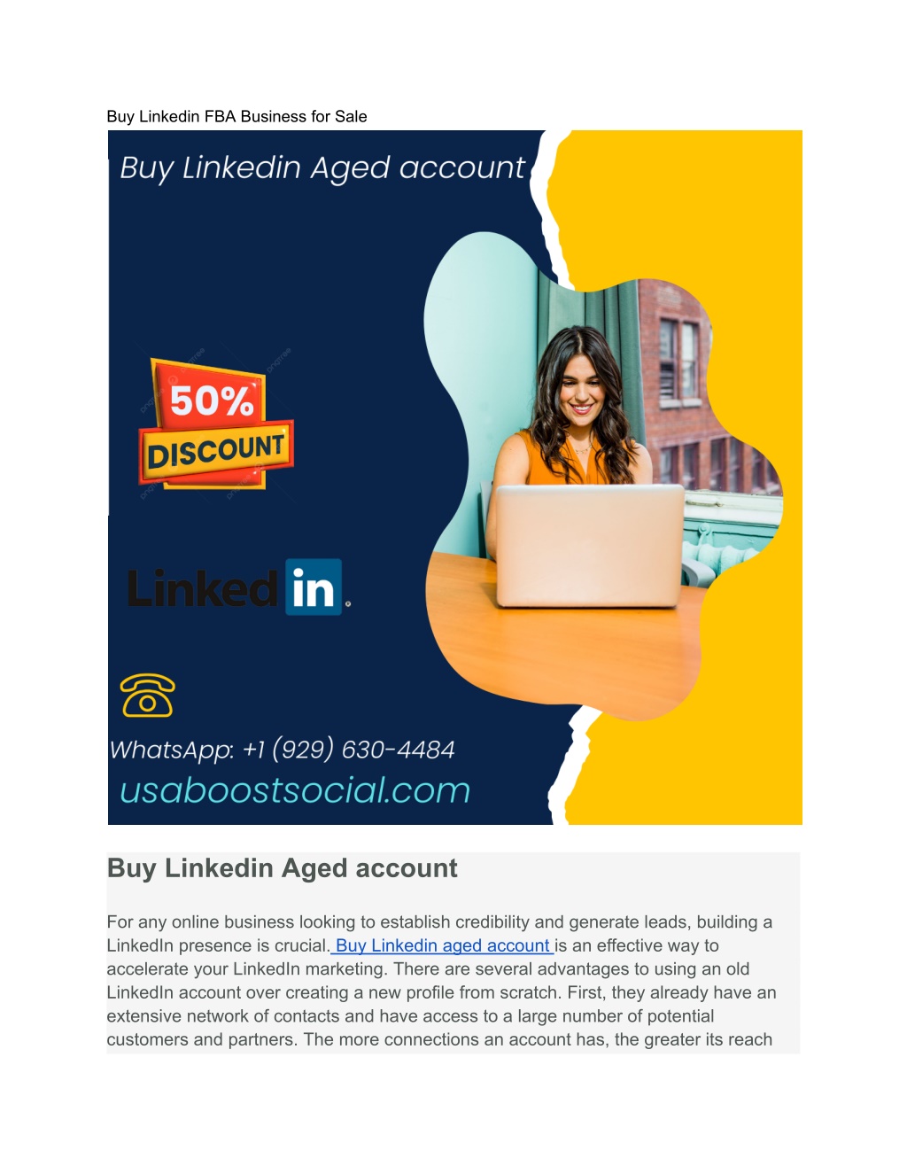 buy linkedin fba business for sale l.w