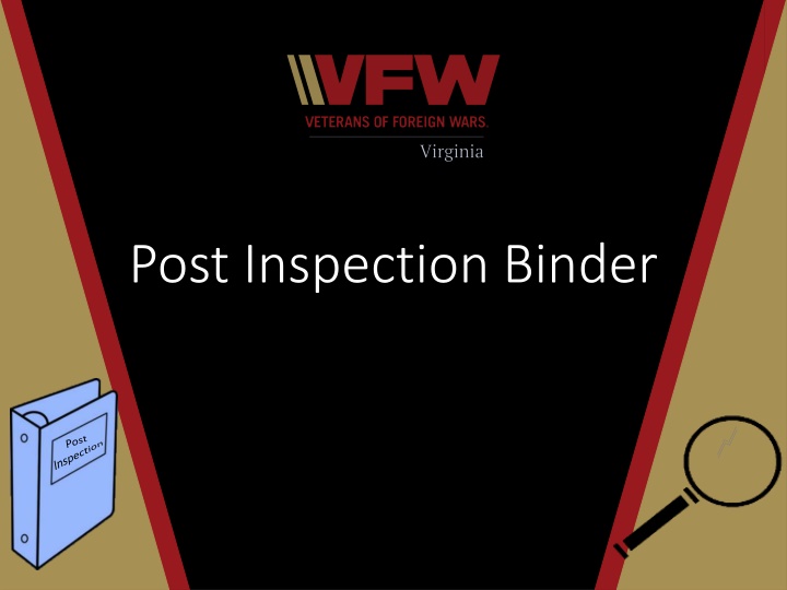Post Inspection Binder and Reports Overview