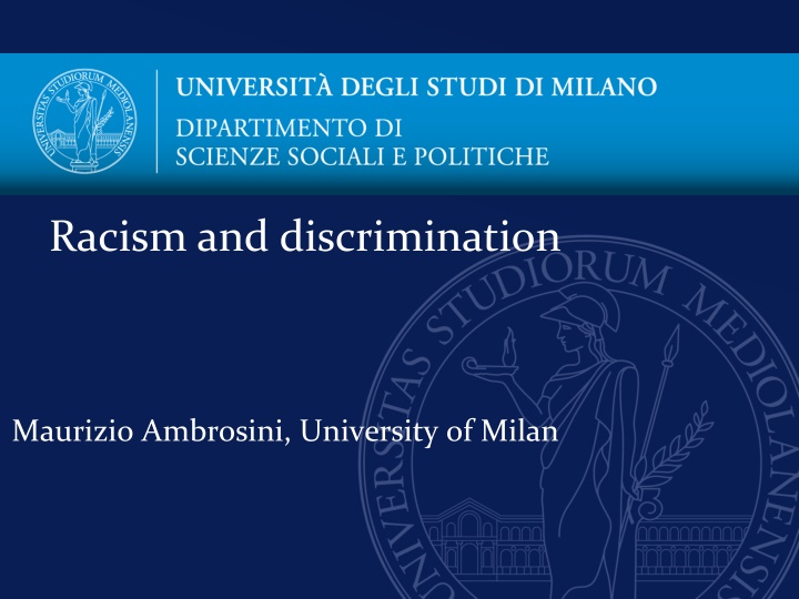 Different Forms of Racism and Discrimination