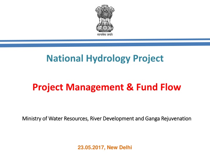 National Hydrology Project Management and Fund Flow Overview