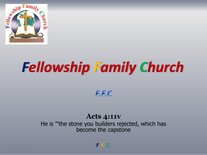 Building Project for Fellowship Family Church - Transforming Lives Through Faith
