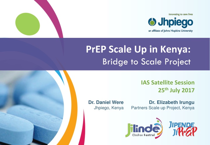 PrEP Scale Up in Kenya: Bridge to Scale Project Overview