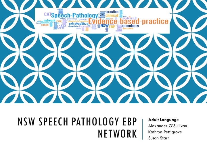 Evidence-Based Practices in Discourse Treatments for Aphasia