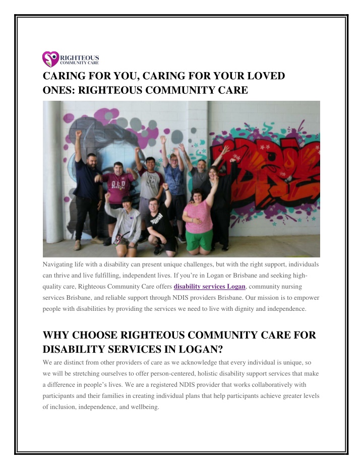 caring for you caring for your loved ones n.w