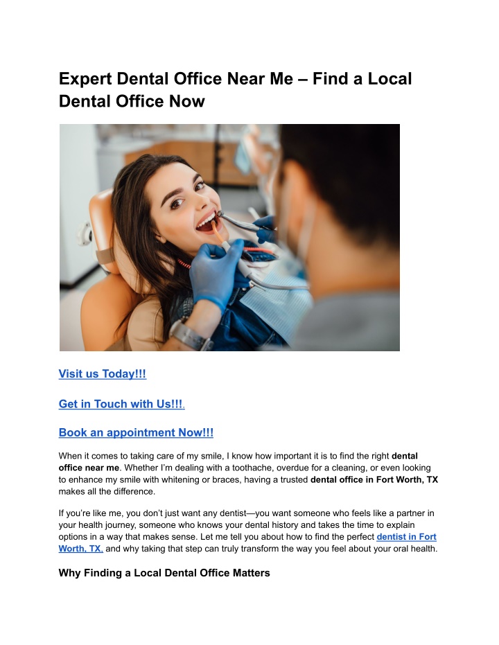 expert dental office near me find a local dental n.w