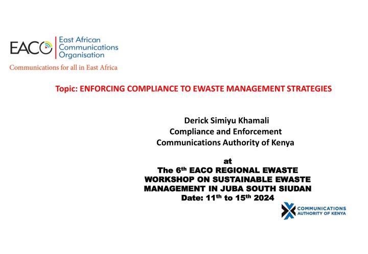 Strategies for Enforcing E-Waste Management Compliance