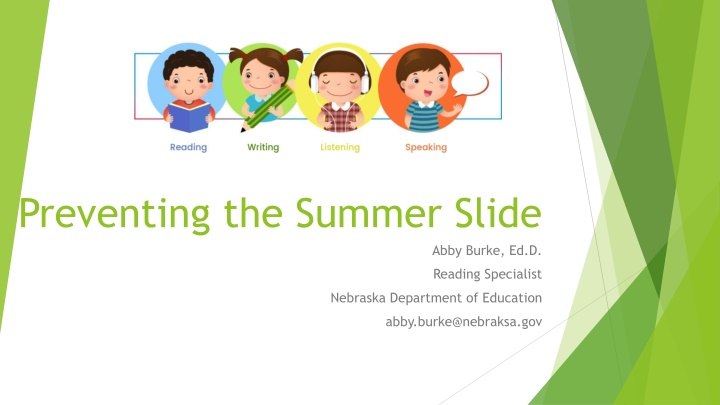Preventing the Summer Slide: Strategies for Literacy Development