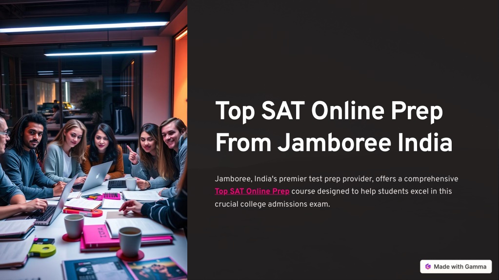 top sat online prep from jamboree india l.w