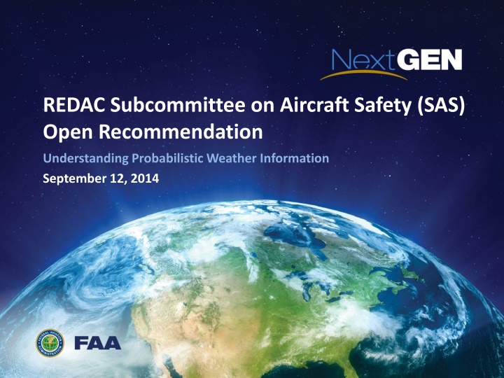 Probabilistic Weather Information in Aircraft Safety Recommendations