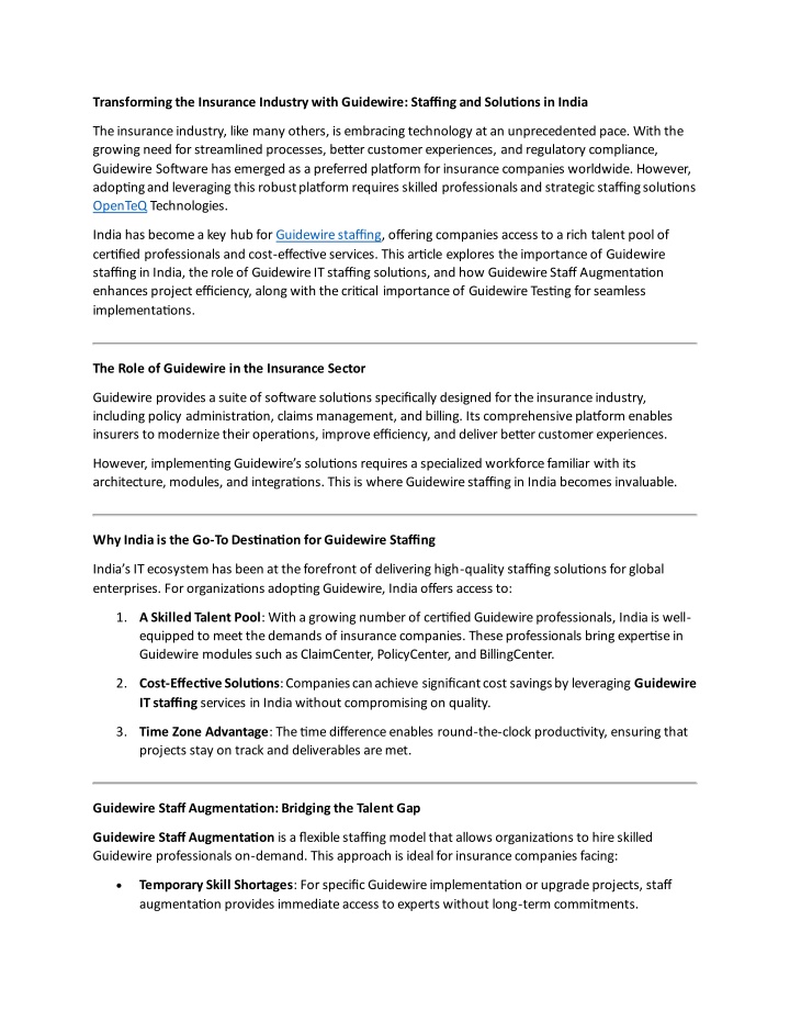 transforming the insurance industry with n.w
