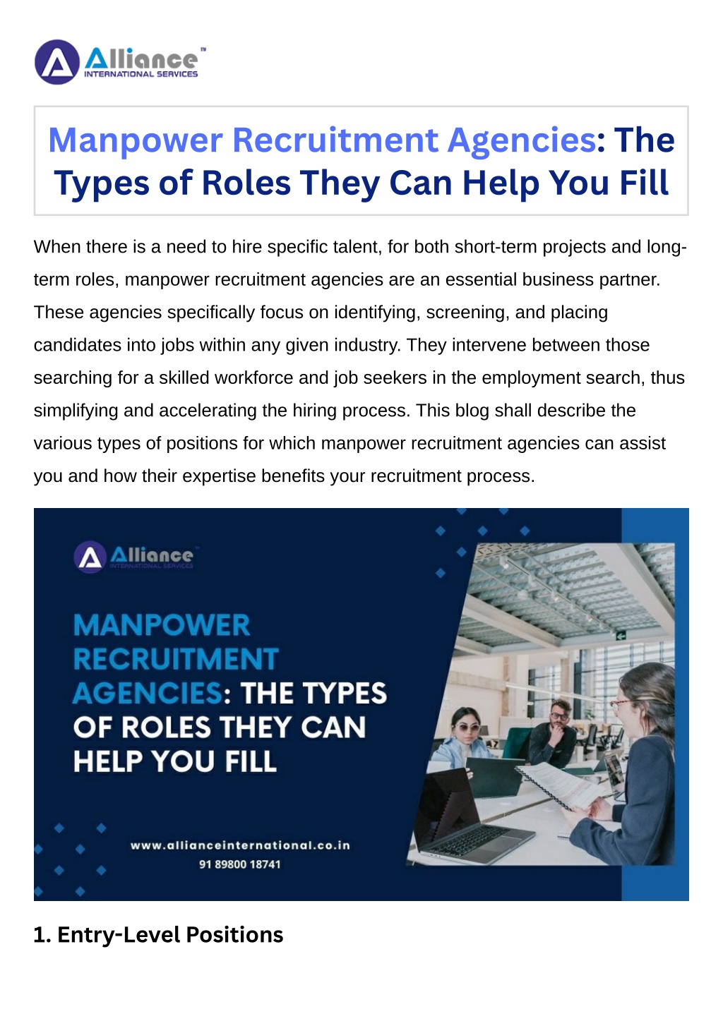 manpower recruitment agencies the types of roles l.w