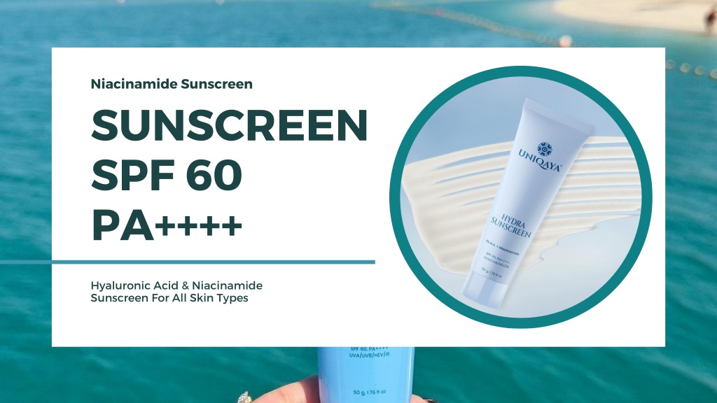 niacinamide sunscreen l.w