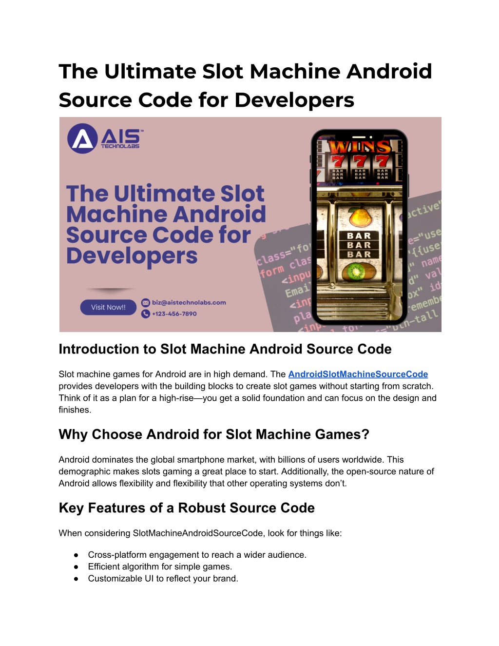 the ultimate slot machine android source code l.w