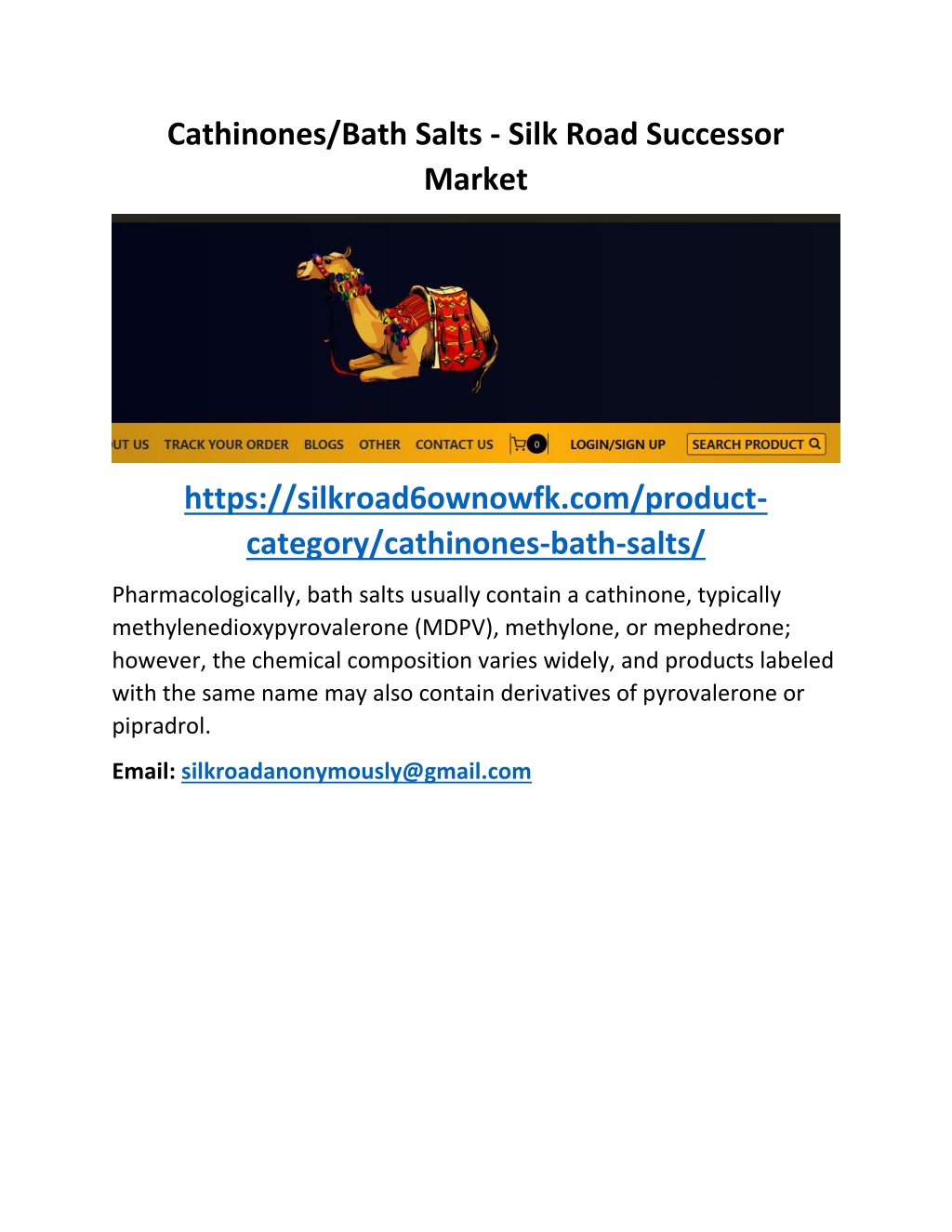 cathinones bath salts silk road successor market l.w