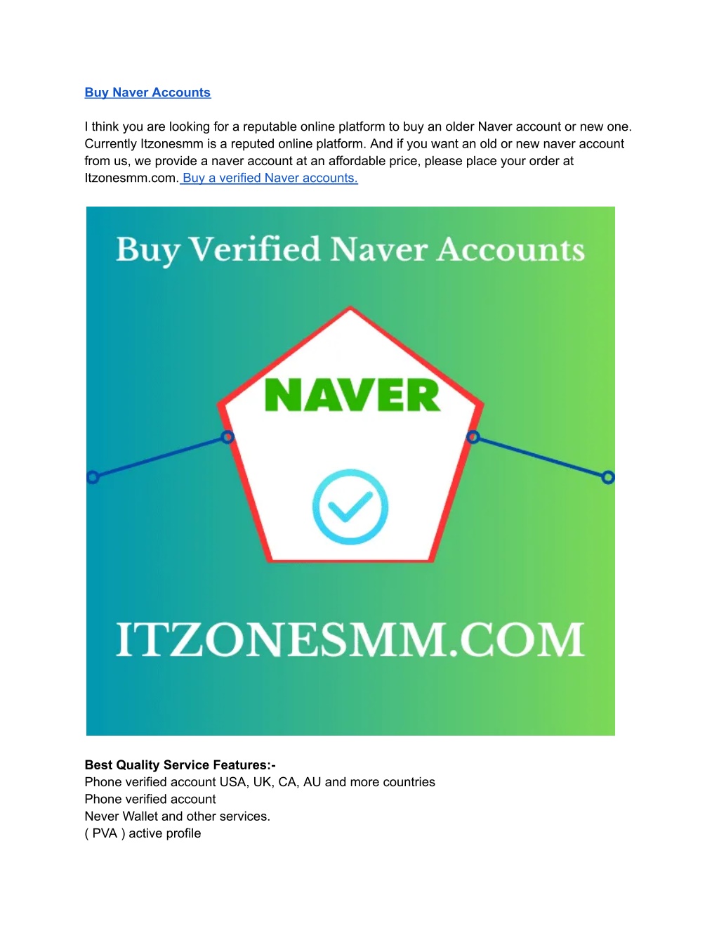 buy naver accounts l.w