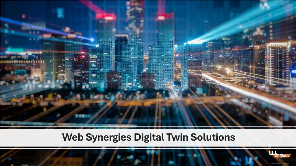 web synergiesdigital twin solutions l.w