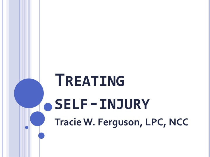 Supporting Individuals with Self-Injury Behaviors